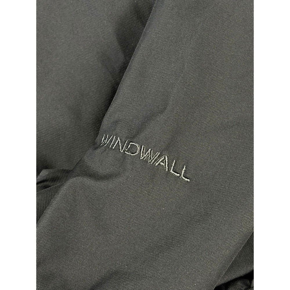 The North Face Womens XL Black Circular Design Hooded Windbreaker Jacket - Picture 10 of 11